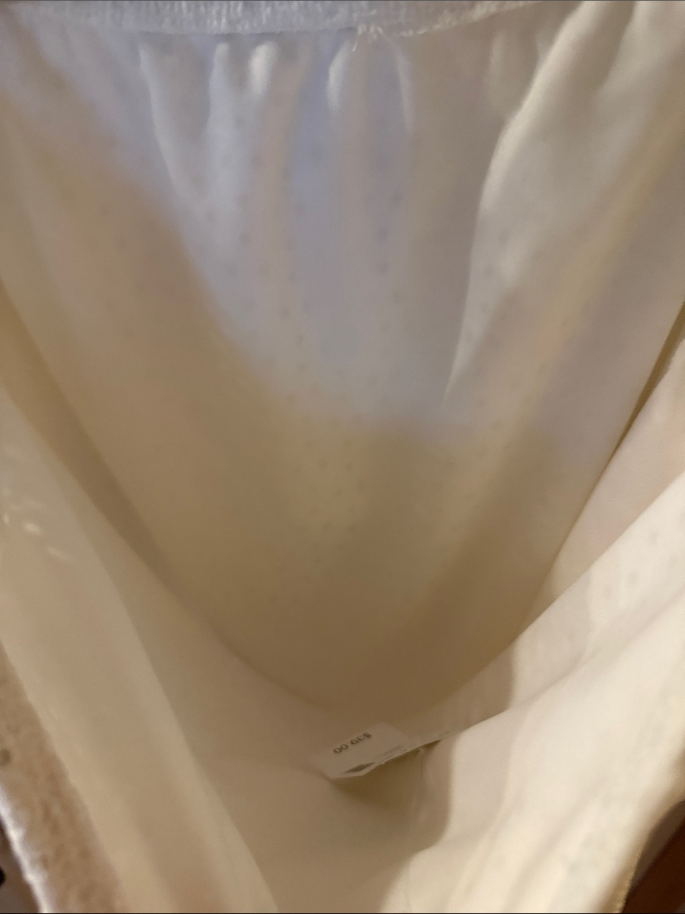 Maurices Off-White One-Shoulder Eyelet Ruffle Dress - Picture 11 of 12